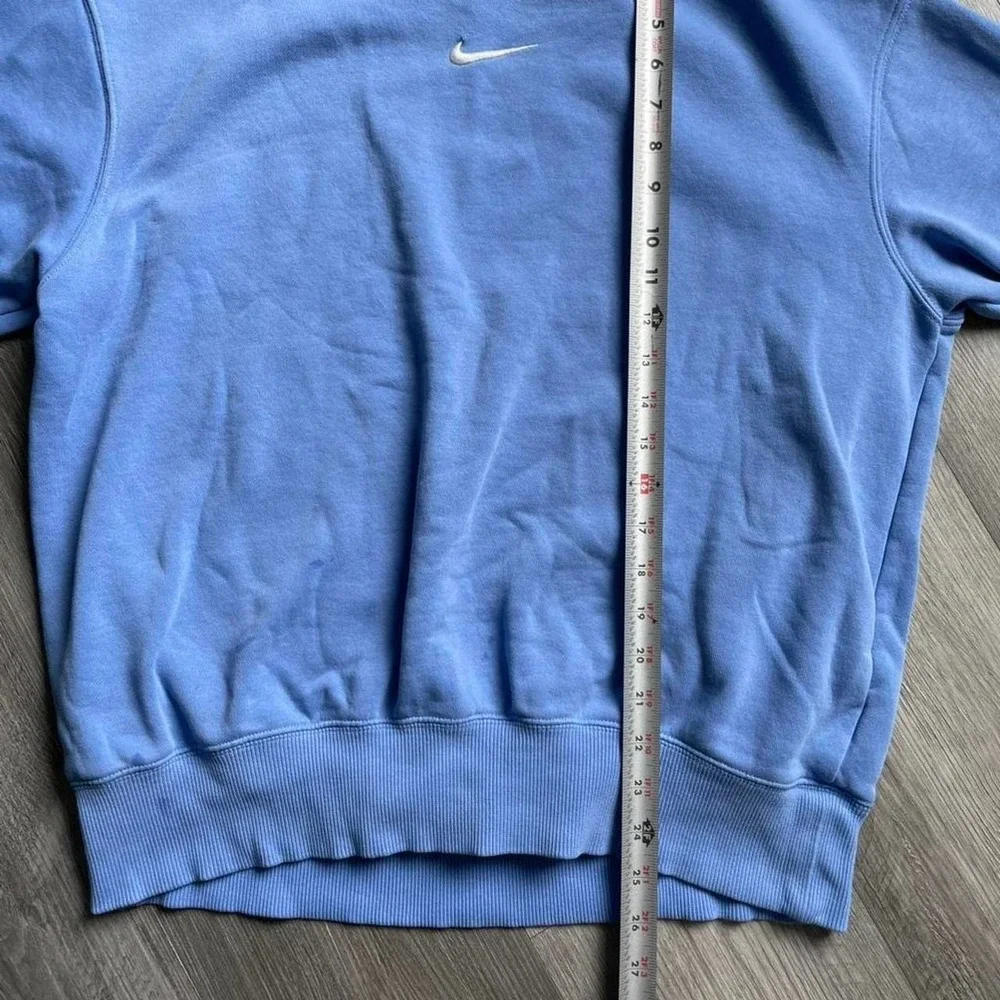 Nike Soft Baby Blue Women's Size XS Oversized Crewneck Sweatshirt
